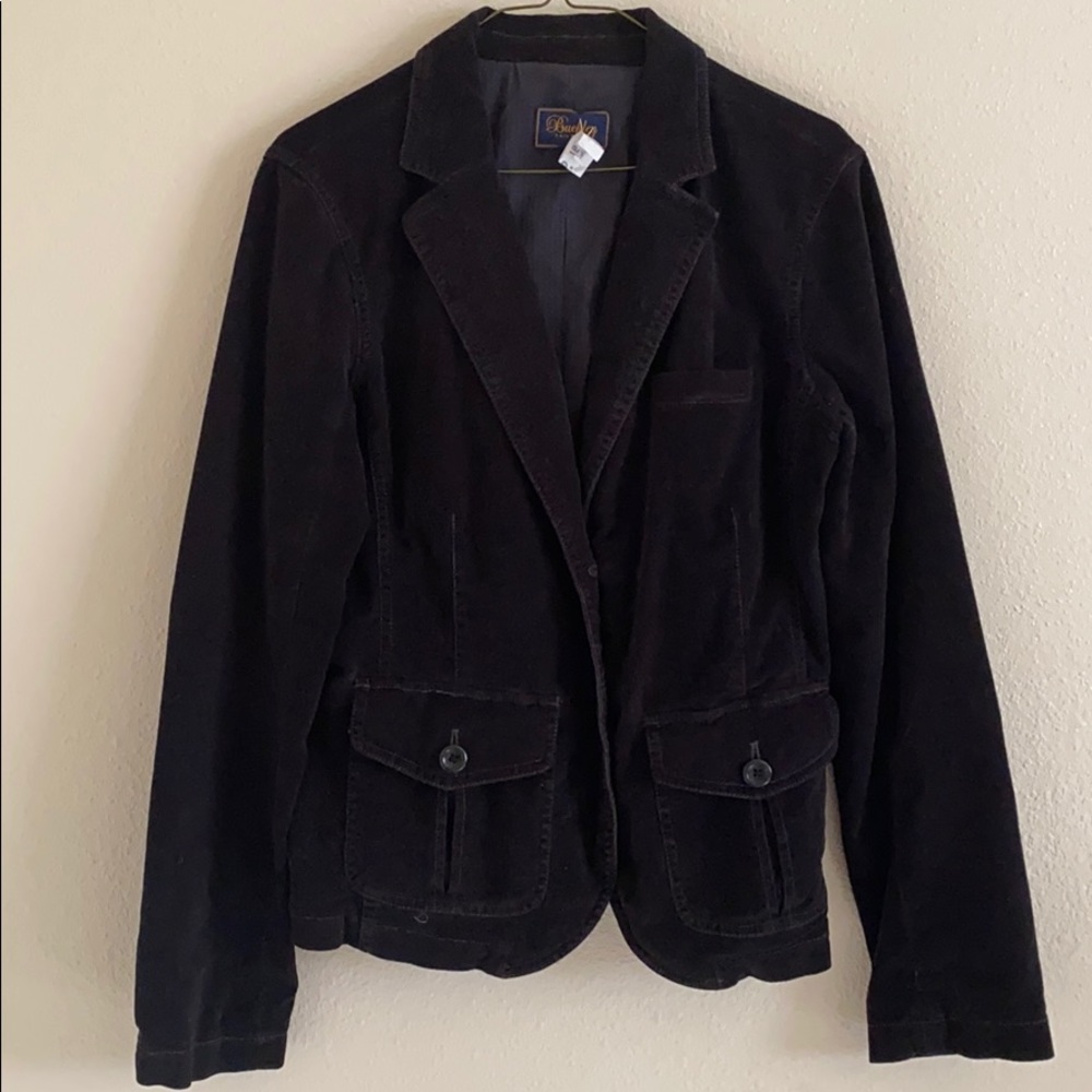 COPY - Black Suede Blazer